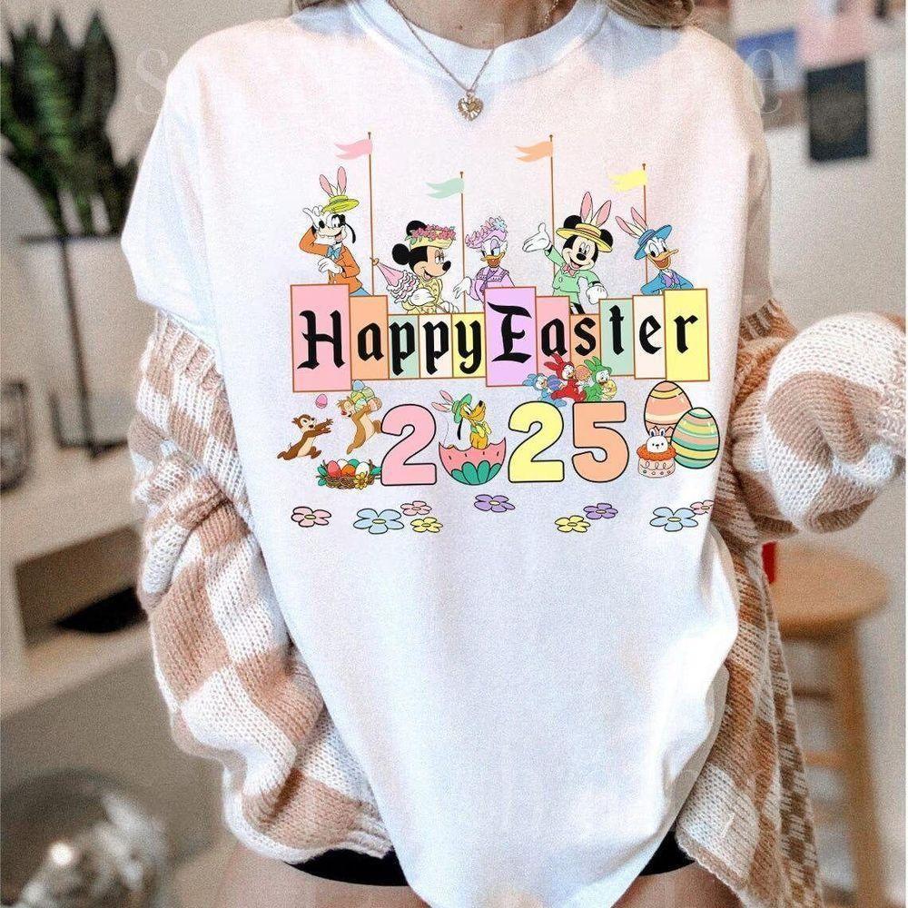 Mickey And Friends Happy Easter Day 2025 Disney Vuitino Apparel